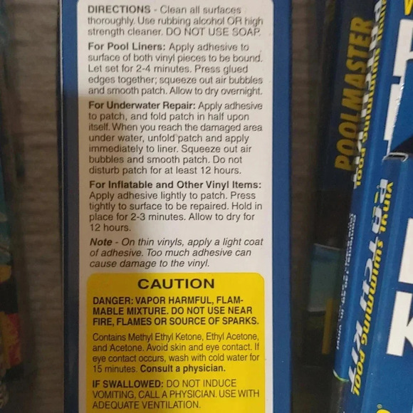 Vinyl Swimming Pool Repair kit - Picture 3 of 8